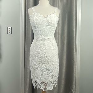 Extra small white dress small removable stain